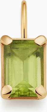 Oradina 14K Gold Date Me Birthstone Pendant Charm