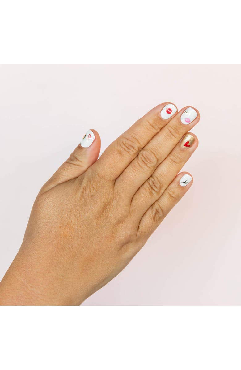 Jollity 
Co. Valentine
s Day Tattoos and Nail Sticker Favor Set, Alternate, color, Assorted Pre-Pack