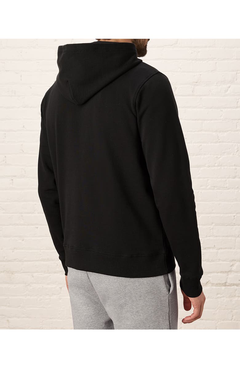 Pact Organic Cotton Cloud Brushed Fleece Pullover Hoodie, Alternate, color, Black