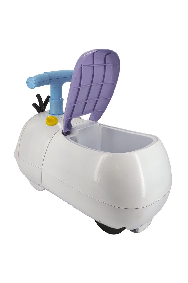 Lights & Sounds Zoom Ride-On Olaf Disney Frozen Vehicle, Alternate, color, White