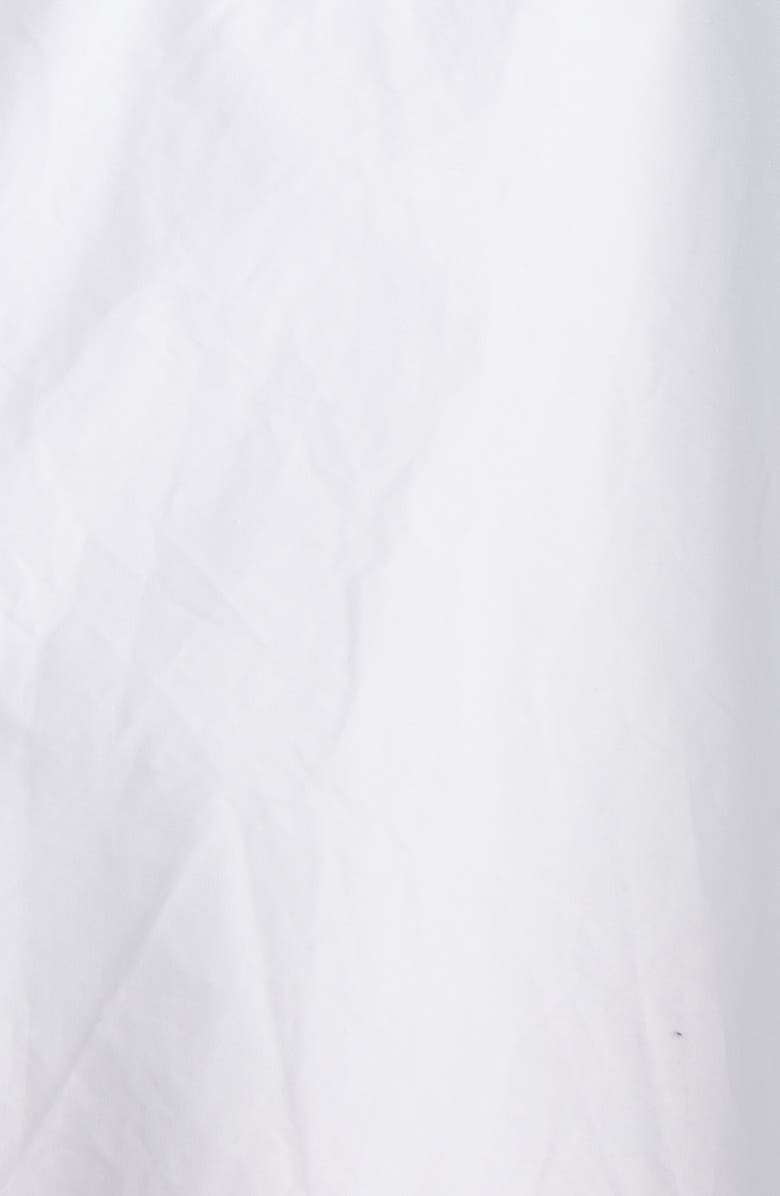 Balenciaga Layered Long Sleeve Cotton Poplin Shirtdress, Alternate, color, 