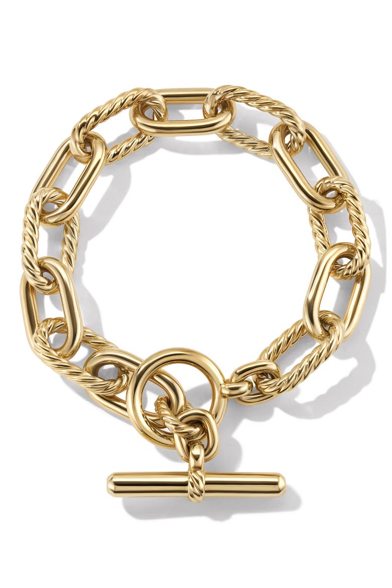 Madison® 18K Gold Toggle Chain Bracelet, 11mm, Alternate, color, 18K YELLOW GOLD