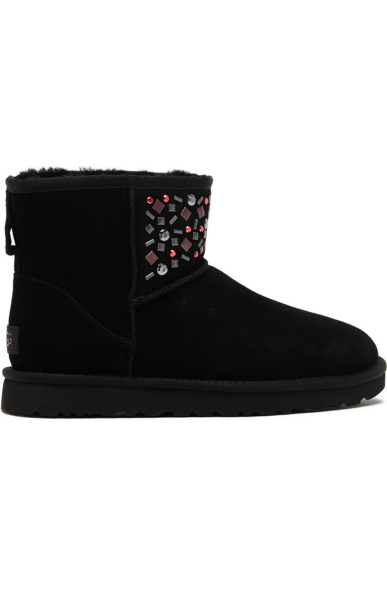 UGG<sup>®</sup> UGG Classic Genuine Sheepskin Mini Stud II Boot, Alternate, color,