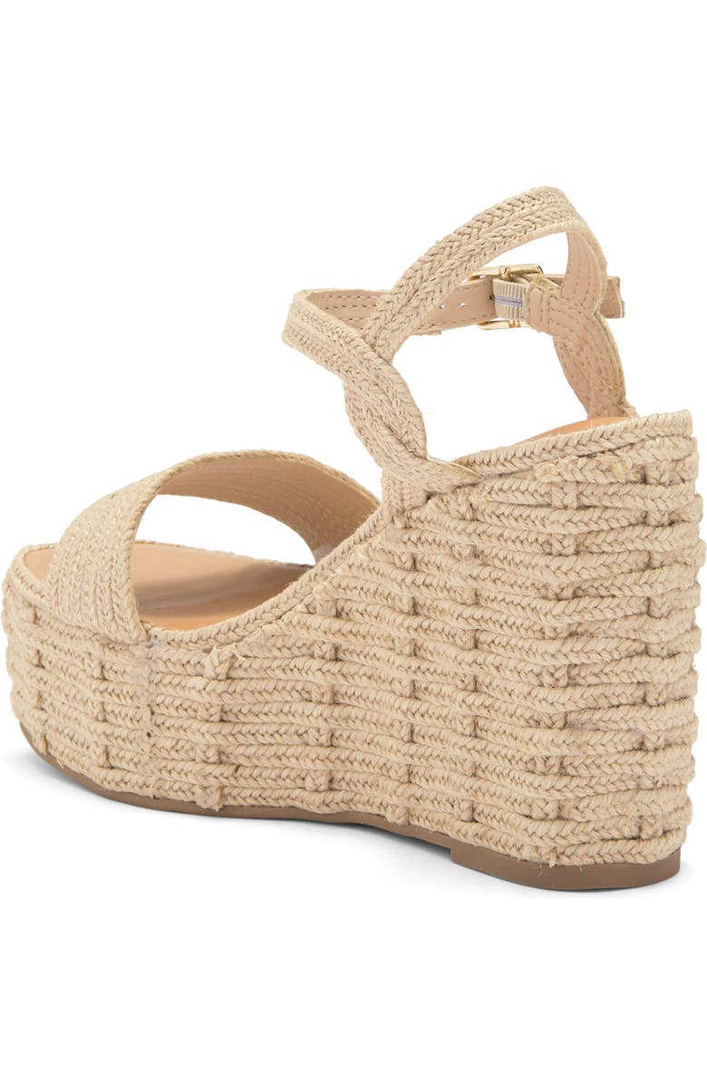 Steve Madden Pinky Espadrille Platform Wedge Sandal, Alternate, color, Natural