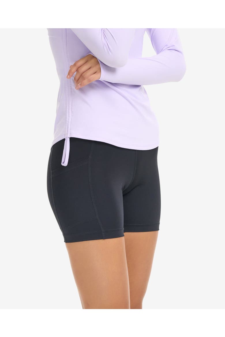 Women's Training Shorts for Sun and UV Protection, Alternate, color, Black
