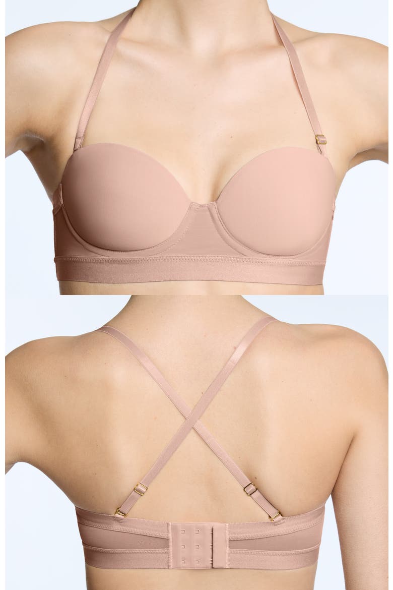 MVP Multiway Strapless Bra, Alternate, color, Sienna Rose