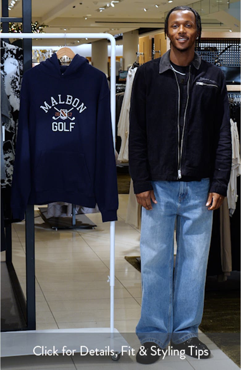 Fesque Crest Cotton Graphic Hoodie, sales video thumbnail