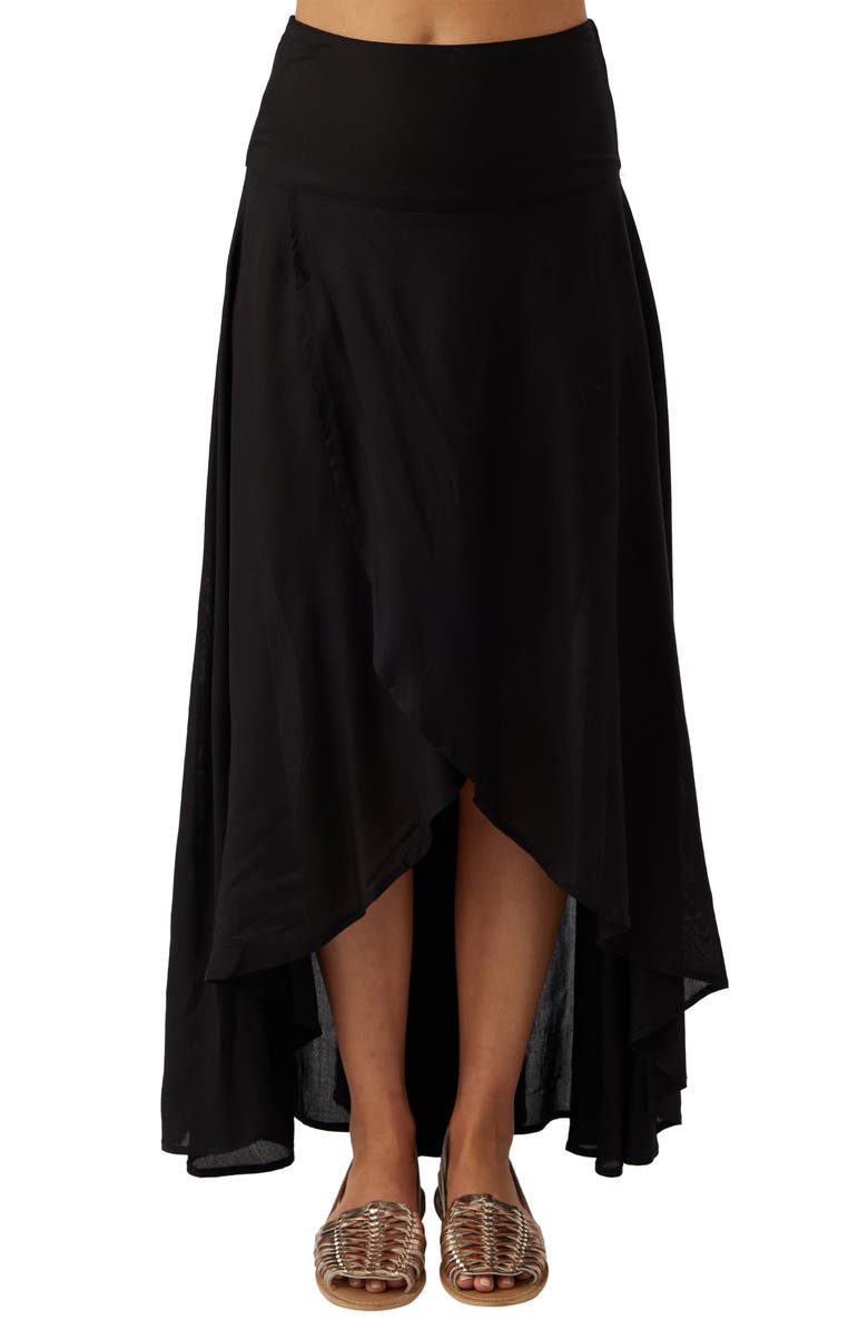 O'Neill Ambrosio High-Low Maxi Skirt, Main, color, 
