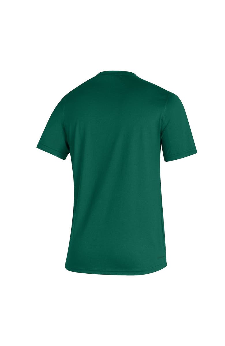 adidas Men's adidas Green Miami Hurricanes Turnover Chain Creator T-Shirt, Alternate, color, 