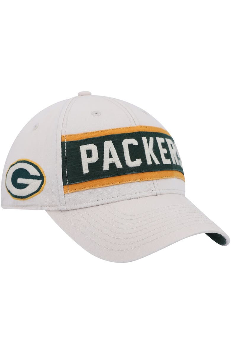 '47 Men's '47 Cream Green Bay Packers Crossroad MVP Adjustable Hat, Alternate, color, Cream