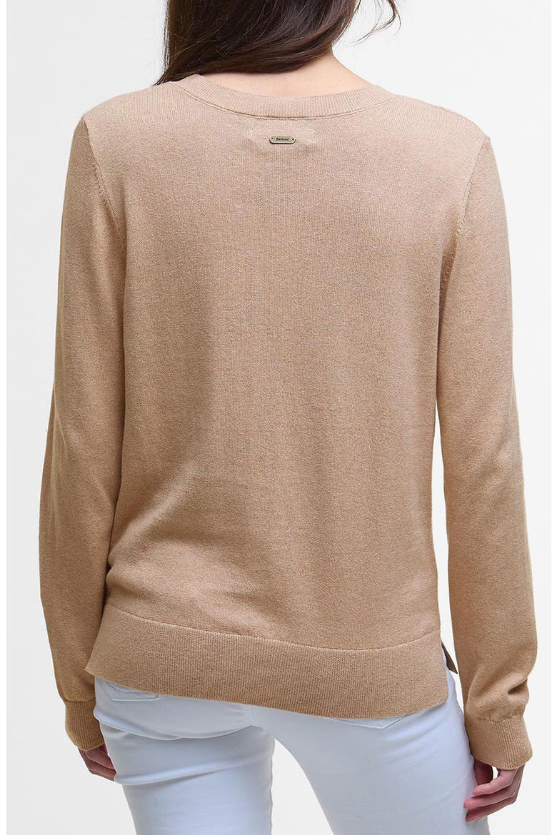 Fareham Knitted Sweater, Alternate, color, PALE CAMEL