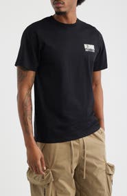 Billionaire Boys Club Small Logo Cotton Graphic T-Shirt