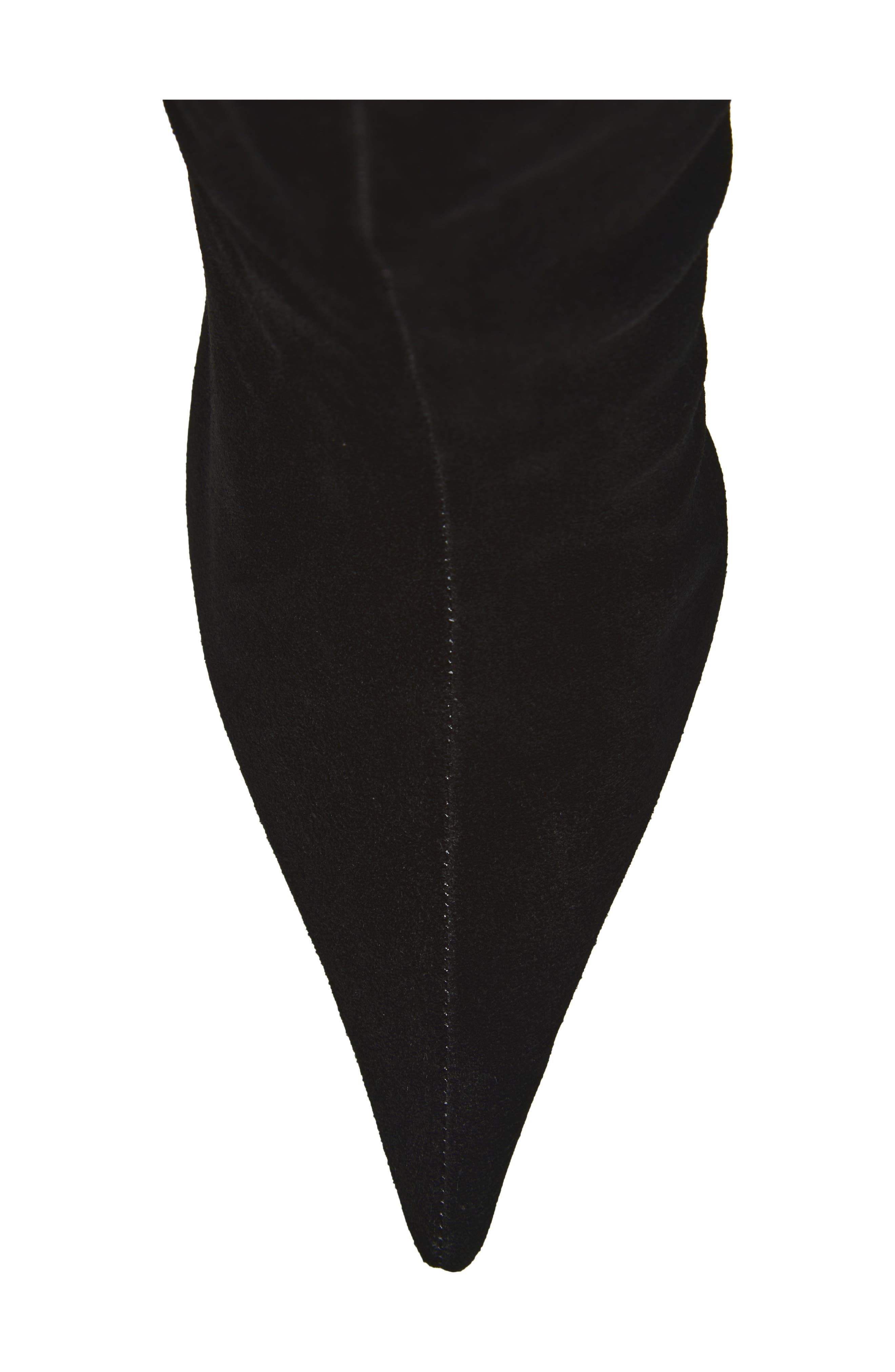 Give-It Knee High Boot, Alternate, color, BLACK SUEDE