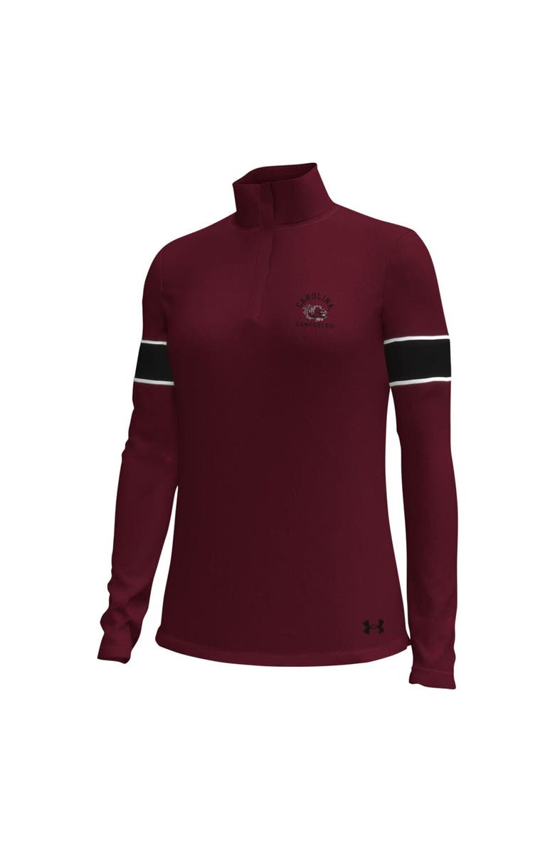Under Armour Women's Under Armour Garnet South Carolina Gamecocks Gameday Challenger Quarter-Zip Top, Alternate, color,