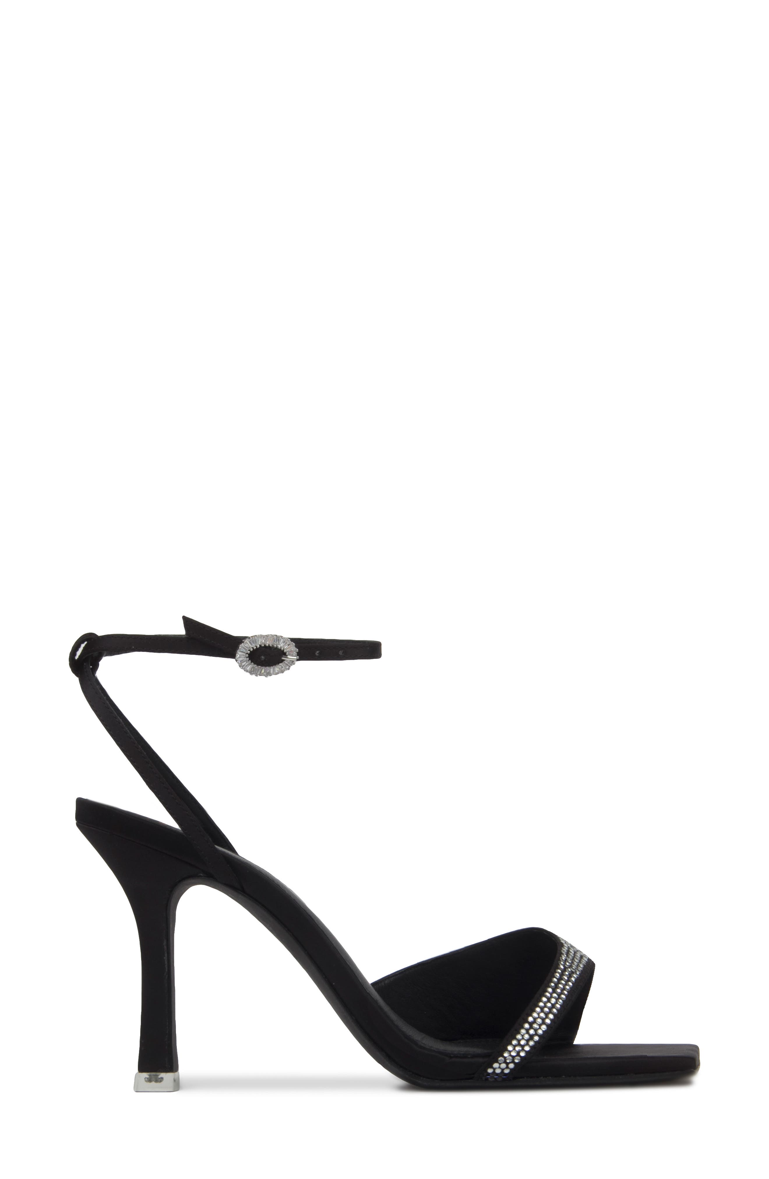 BLACK SUEDE STUDIO Jordan Ankle Strap Sandal, Alternate, color, 