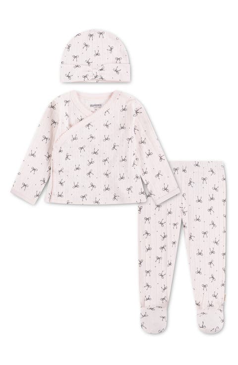 Top, Footed Pants & Hat Set