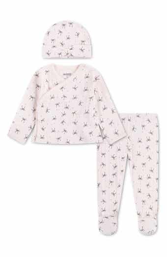 Top, Footed Pants & Hat Set