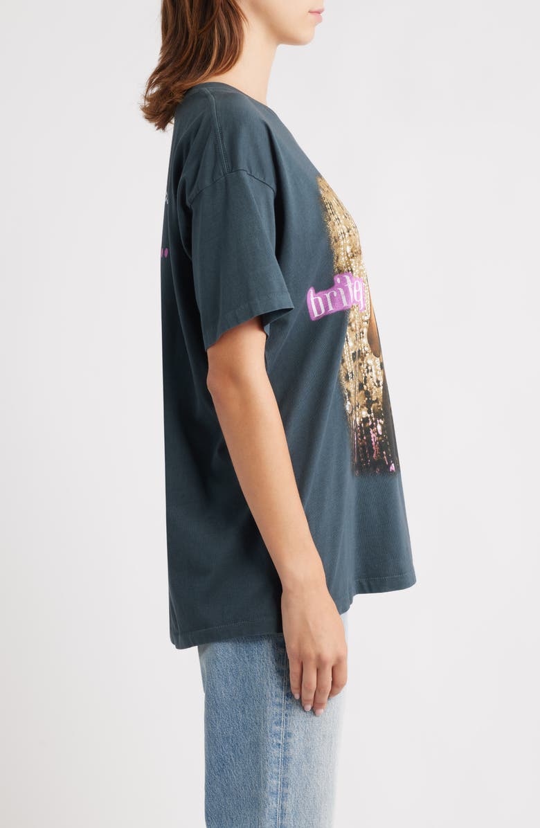 Daydreamer Britney Spears 'Oops I Did It Again' Graphic T-Shirt, Alternate, color, Vintage Black