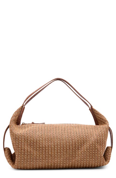 Billy Woven Shoulder Bag