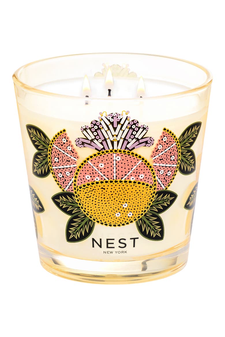 Grapefruit Decorative Candle, Alternate, color, NO COLOR