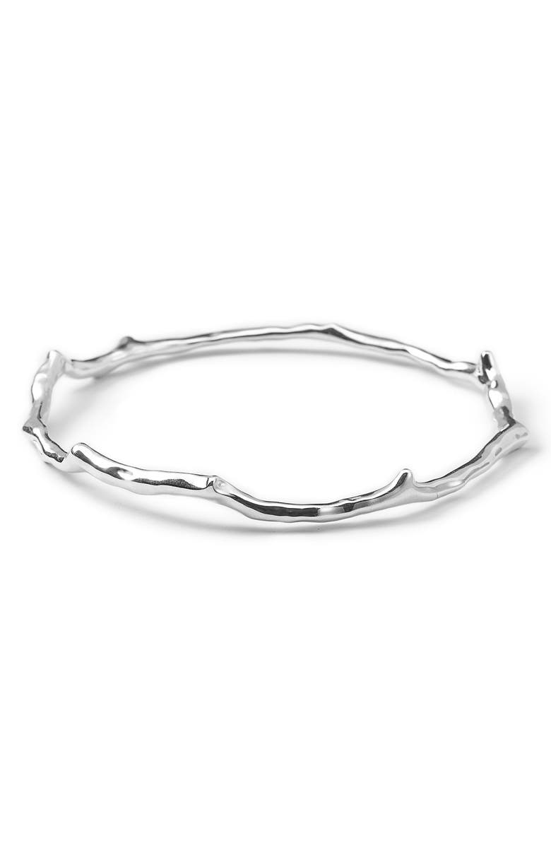 Ippolita Classico Silver Branch Bangle, Main, color, 