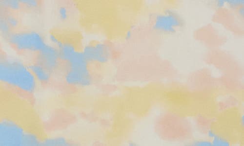 Joie Dami Tie Strap Asymmetric Hem Midi Dress In Blue Bell Multi