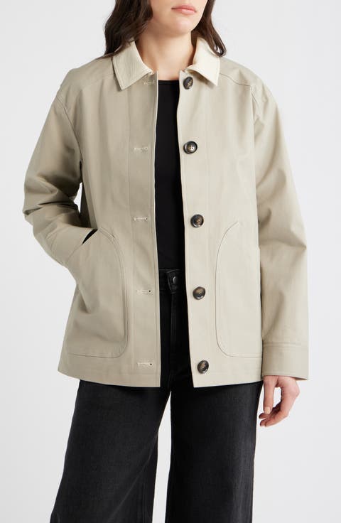 Cotton Stretch Twill Jacket