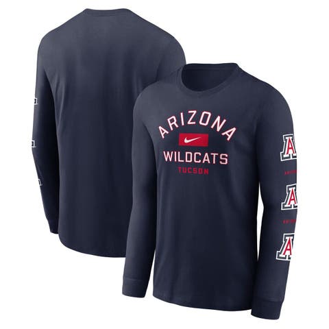 Men's Nike Navy Arizona Wildcats Classic Location Long Sleeve T-Shirt
