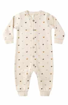 Heart Print Romper