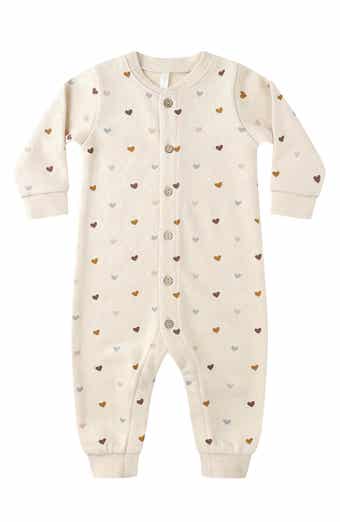 Heart Print Romper