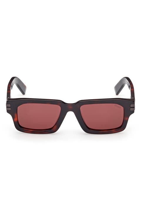 51mm Rectangular Sunglasses