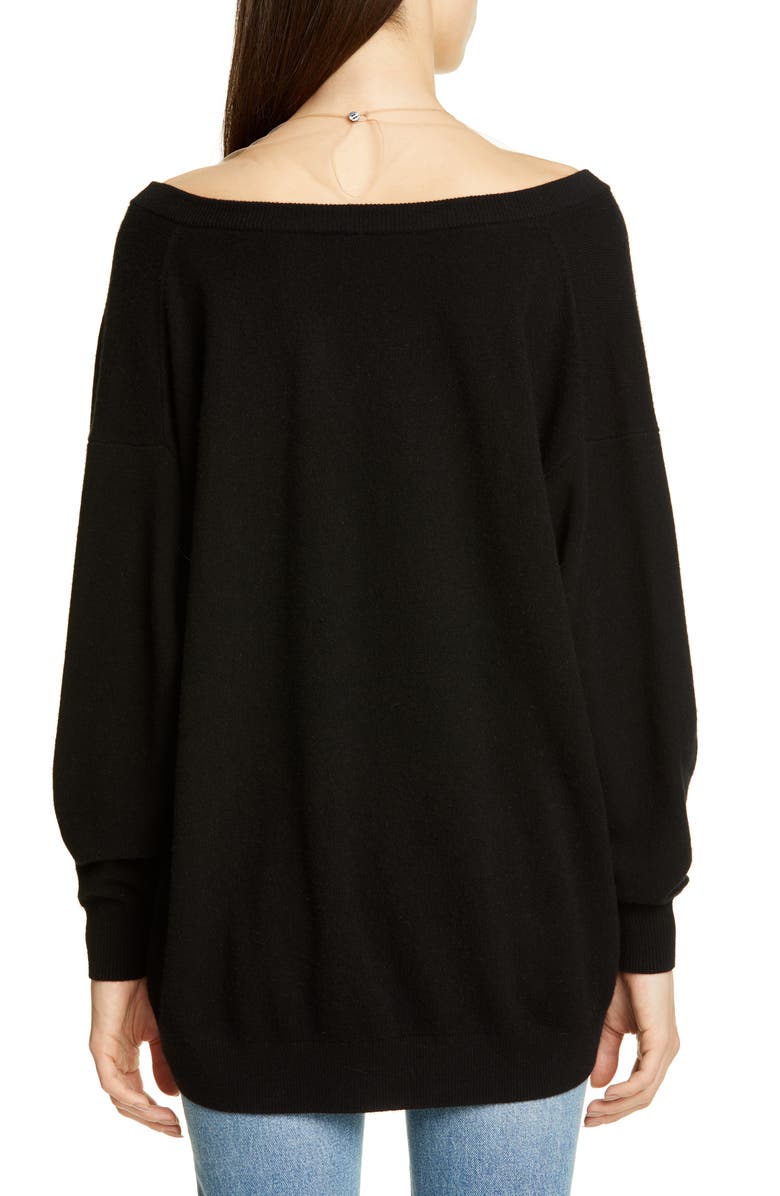Alexander Wang Illusion Neck Sweater, Alternate, color,
