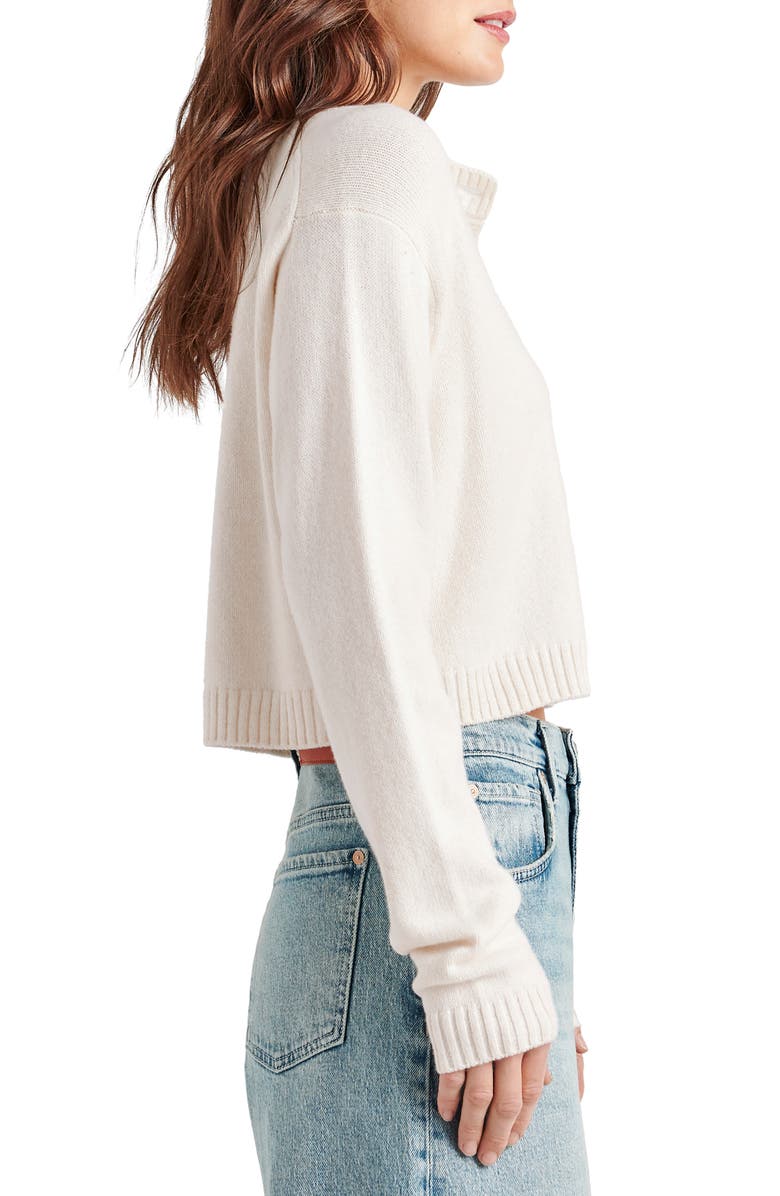 Splendid Amber Cropped Cardigan, Alternate, color, Pale Oak Heather