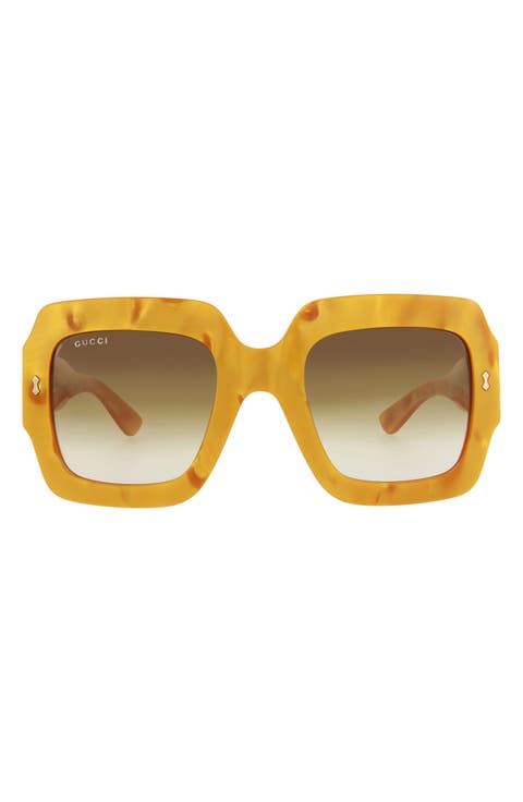 53mm Square Sunglasses