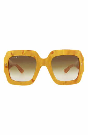 53mm Square Sunglasses