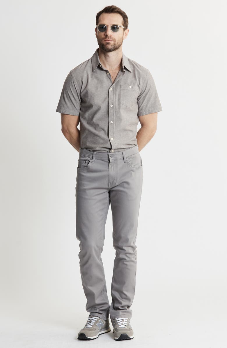 JACHS East Hampton Slim Leg Denim Pants, Alternate, color, Light Grey