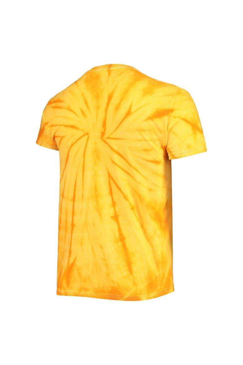 Men's Mitchell & Ness Gold LA Galaxy Since '96 Tie-Dye T-Shirt, Alternate, color, Gold