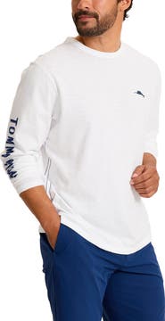 Tommy Bahama Piña Cabana Long Sleeve Lux Cotton Graphic T-Shirt