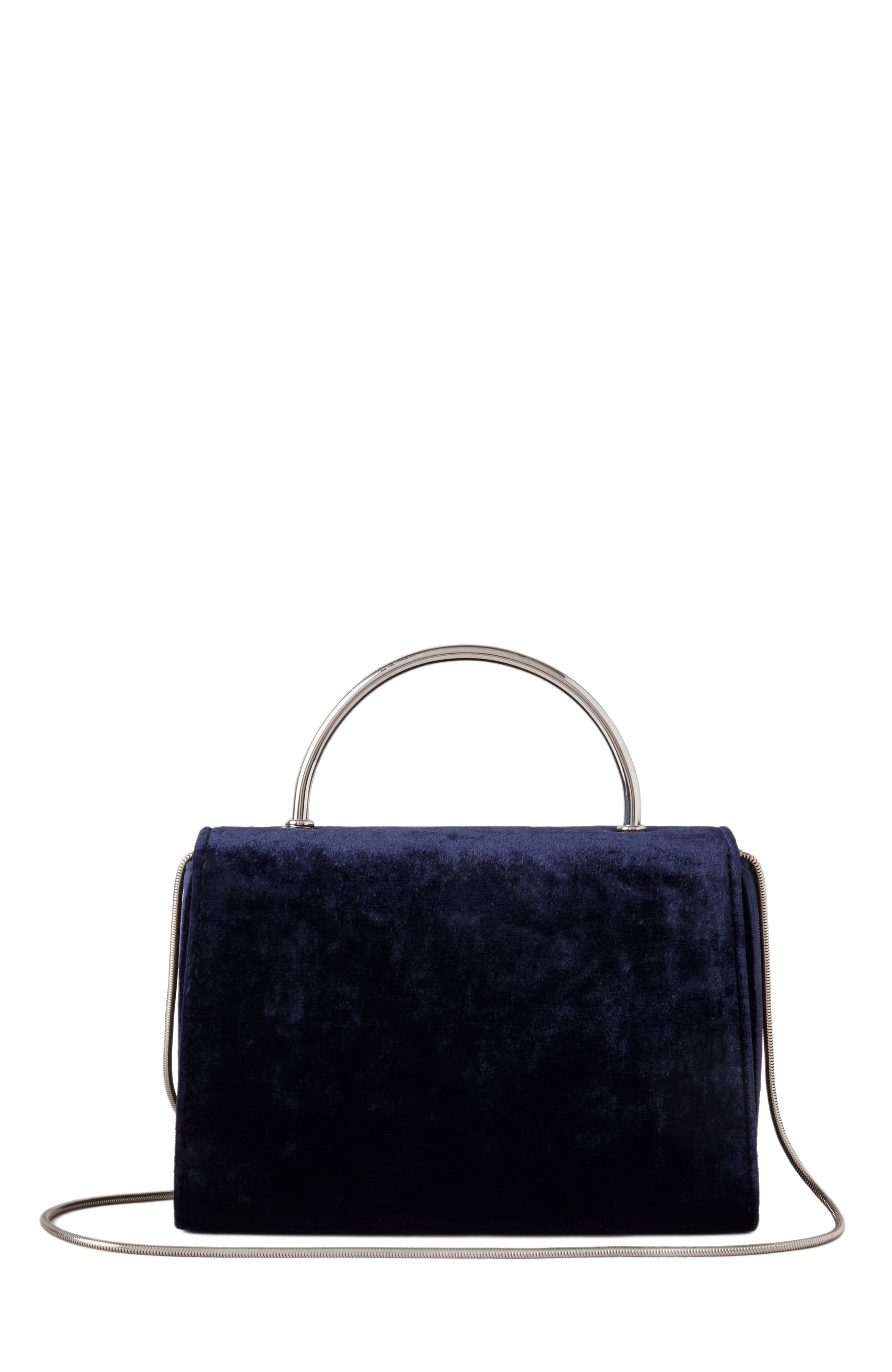 Mulberry Small Lana Velvet Top Handle, Alternate, color, 