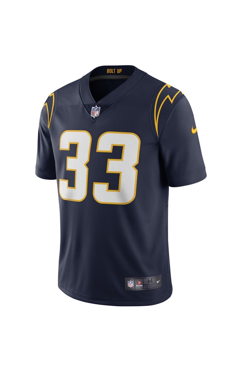 Nike Men's Nike Derwin James Navy Los Angeles Chargers Alternate Vapor Limited Jersey, Alternate, color,