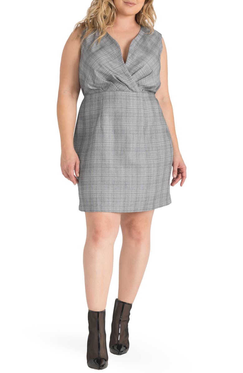 Standards & Practices Puffy Sleeveless Dress, Main, color, 