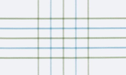 Matouk August Plaid 500 Thread Count Flat Sheet