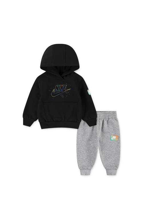Nike Sportswear Fleece Hoodie & Joggers Set In Multi
