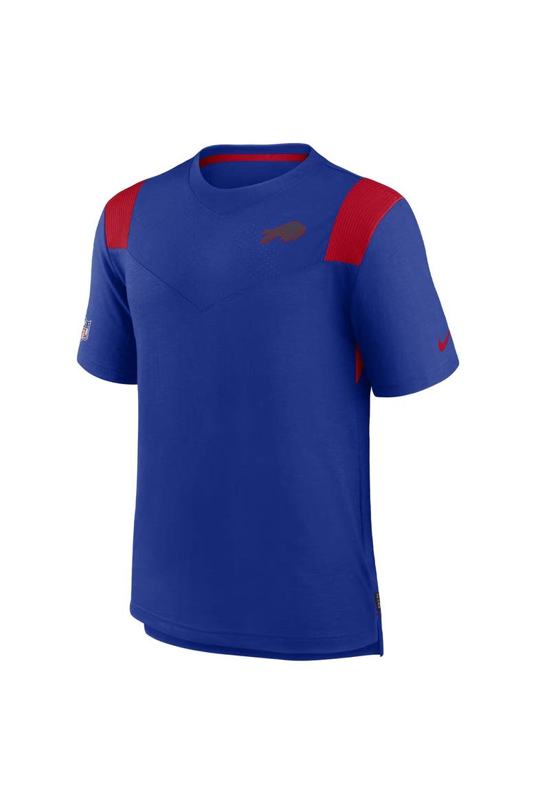 Men's Nike Royal Buffalo Bills Sideline Tonal Logo Performance Player T-Shirt, Alternate, color, Royal