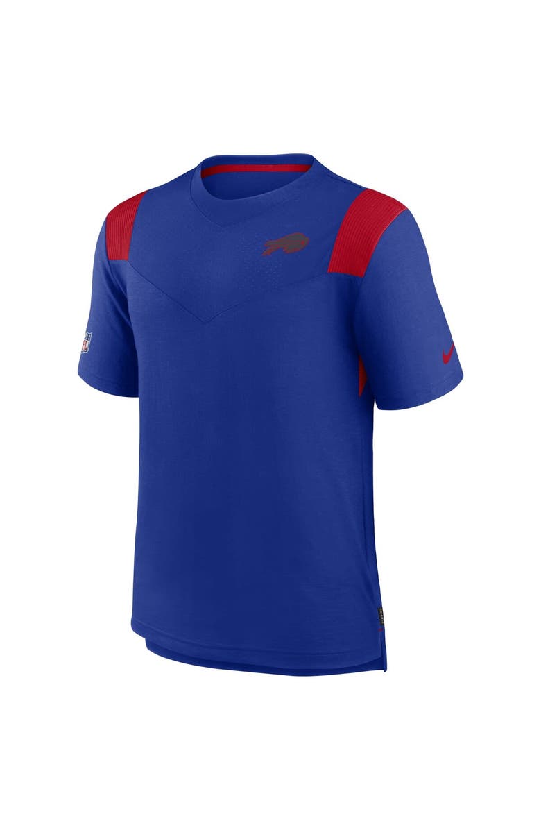 Nike Men's Nike Royal Buffalo Bills Sideline Tonal Logo Performance Player T-Shirt, Alternate, color, 