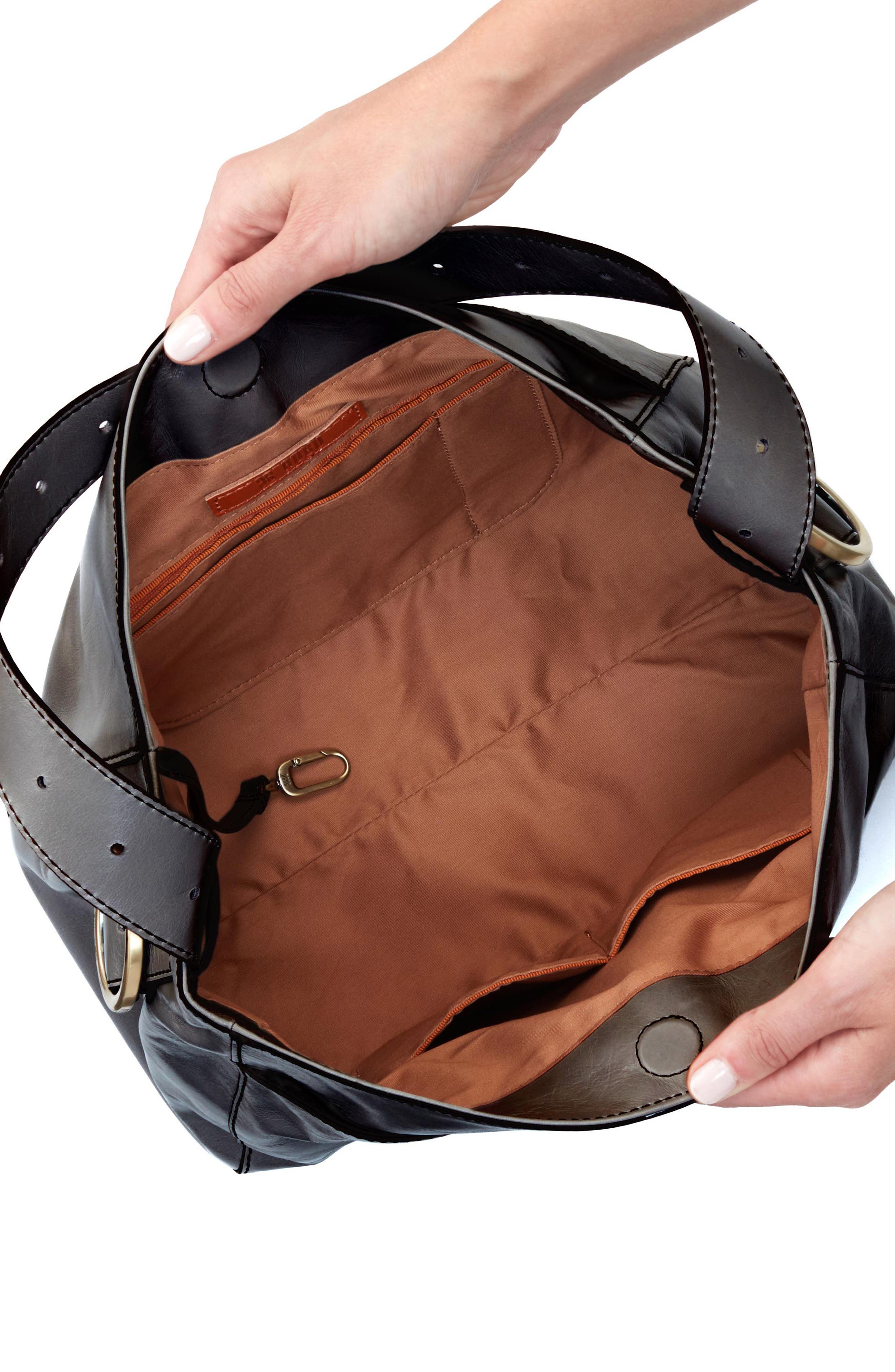 HOBO Render Leather Hobo Bag, Alternate, color, 