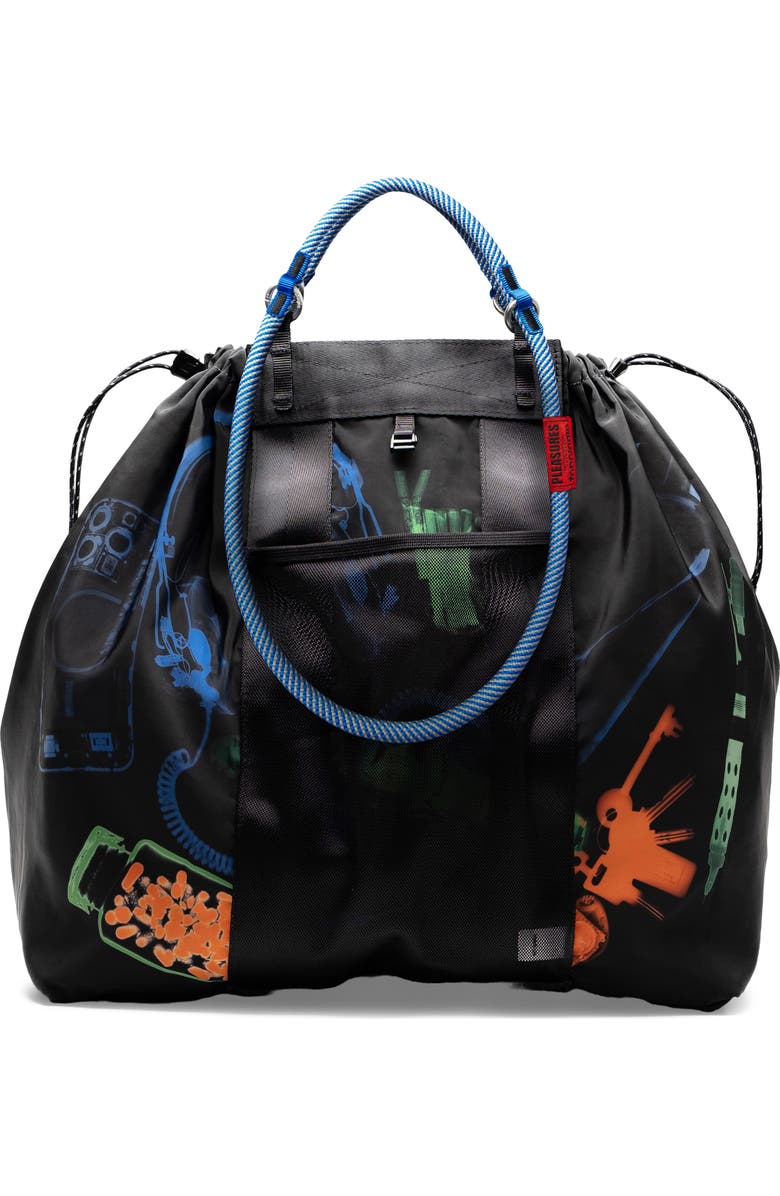 PLEASURES x Topologie Summit Reversible Tote, Alternate, color, Black / Gray