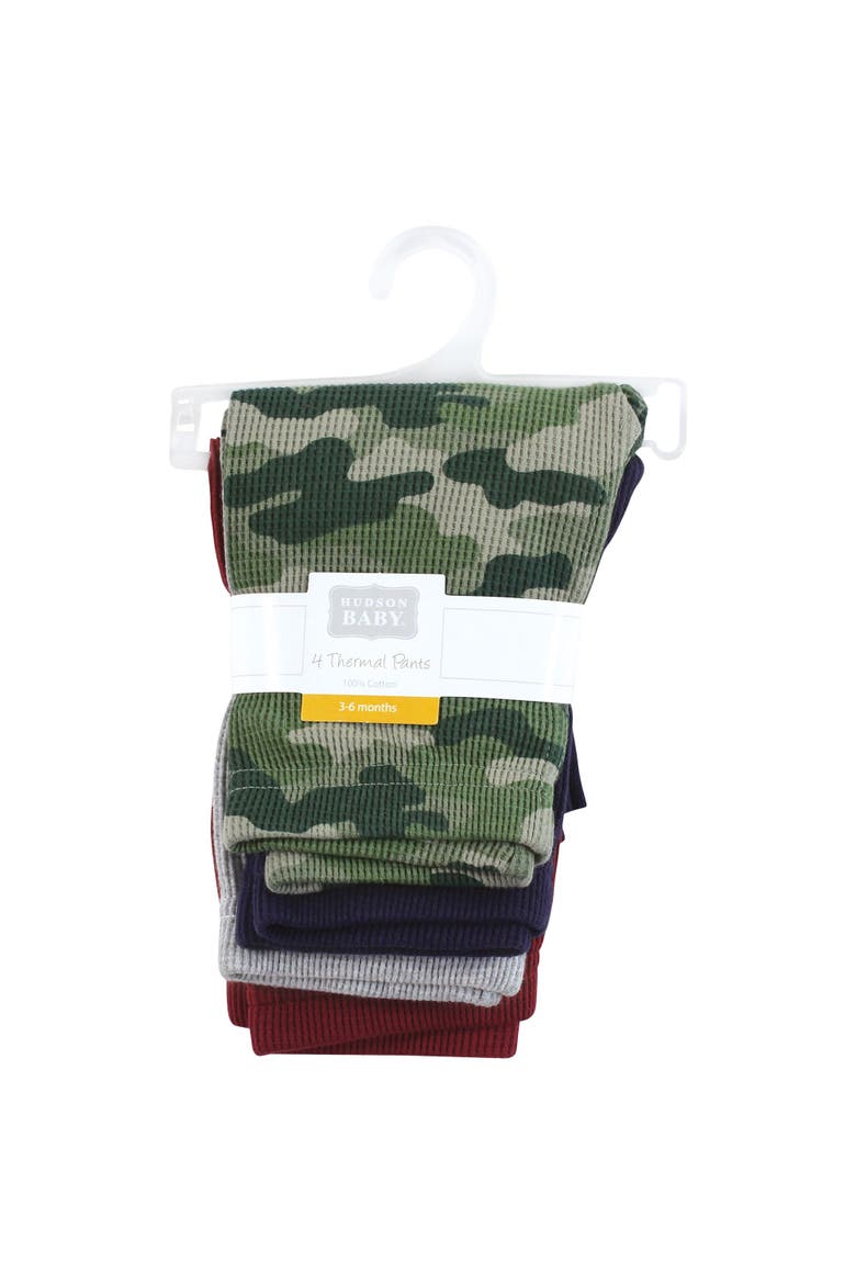 Thermal Tapered Ankle Pants 4pk, Alternate, color, Basic Camo