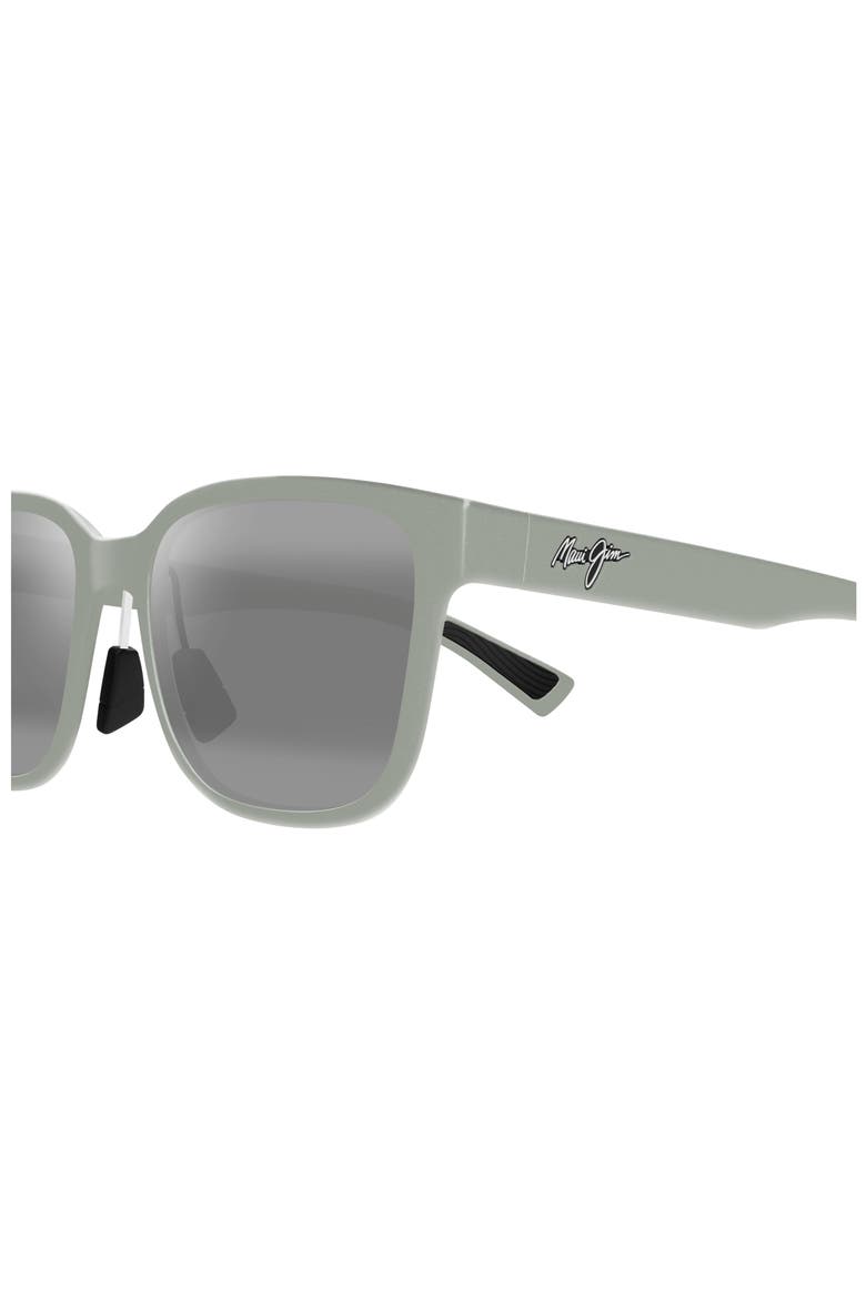 Paulele AF 57mm PolarizedPlus2® Round Sunglasses, Alternate, color, GREEN/ NEUTRAL GREY