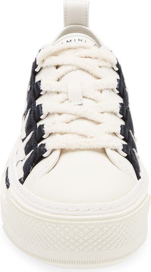 Denim Stars Low Top Platform Sneaker